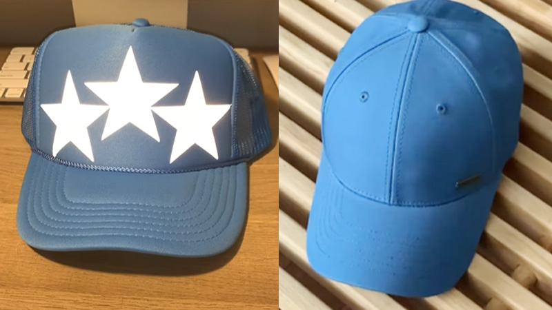 Trucker Hat vs Baseball Cap