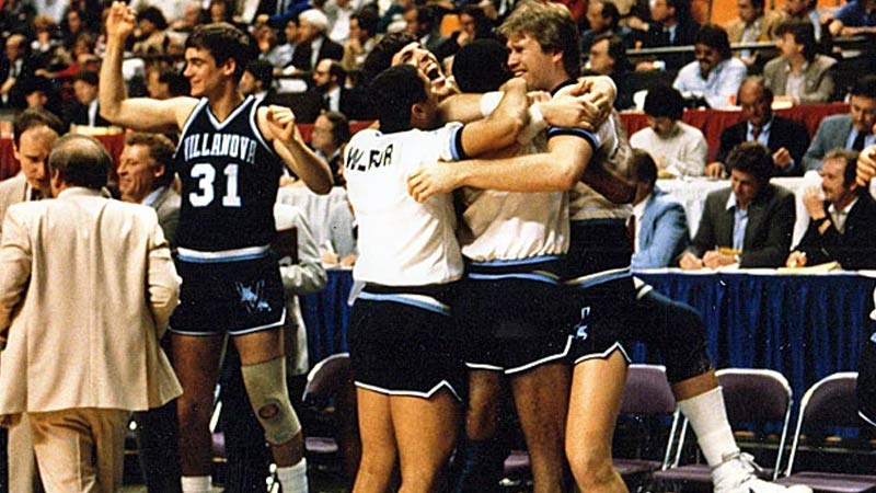 Villanova over Georgetown (1985)