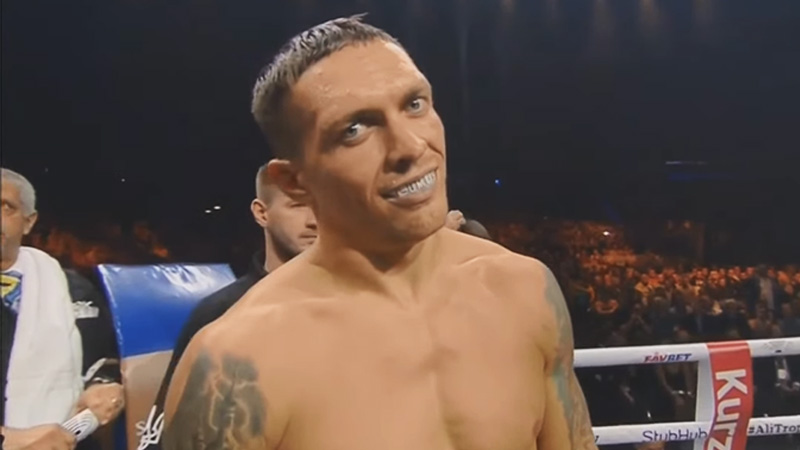 Was Oleksandr Usyk undisputed