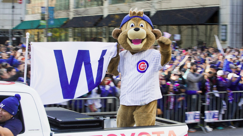 The History of the Chicago Cubs W Flag over Wrigley Field