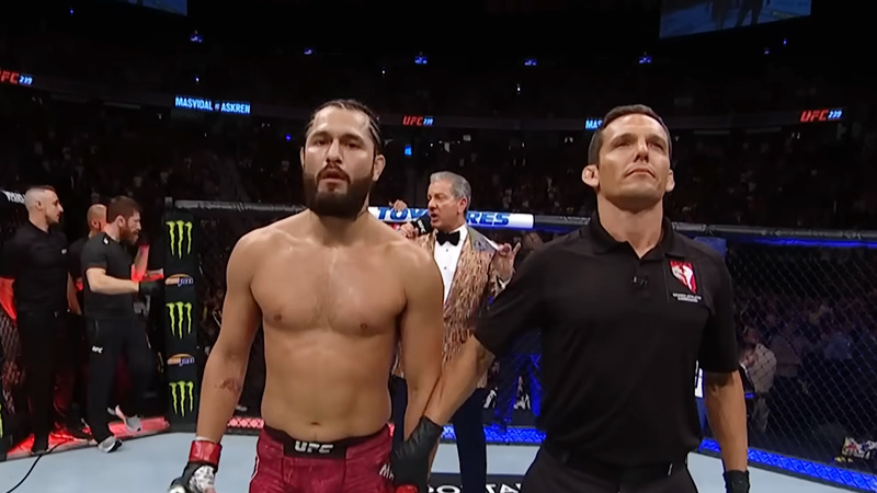 Why isn't jorge Masvidal fighting