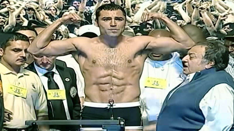 what happened with oscar de la hoya