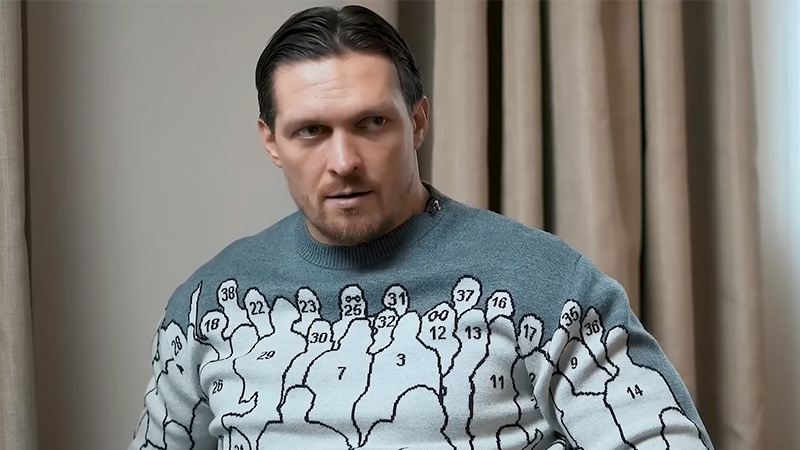 why did oleksandr usyk start boxing