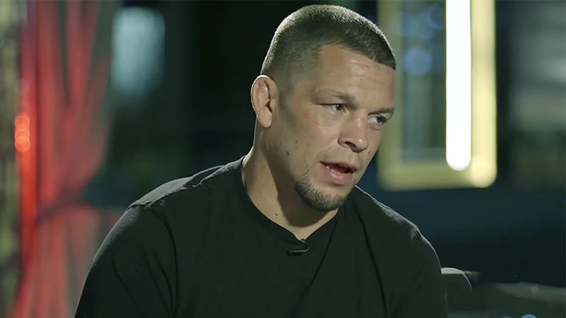 why is nate diaz vegan