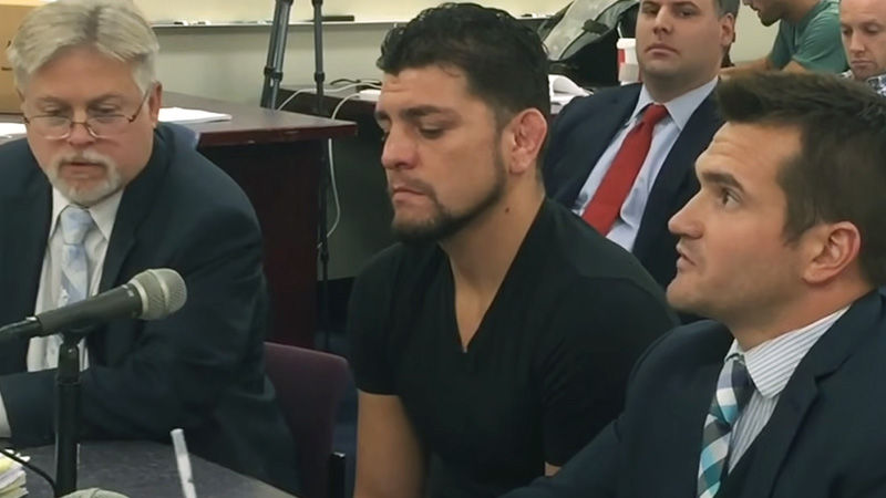 nick diaz in jail