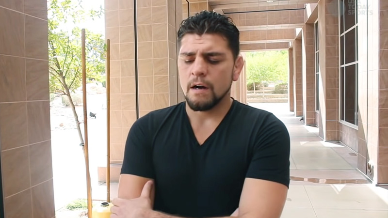 why was nick diaz banned