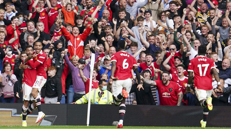 Behind the Goal (for the home team's supporters)