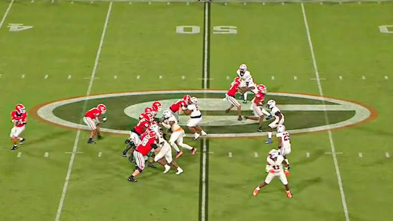 Components of Football Over Under 4-3 Defense