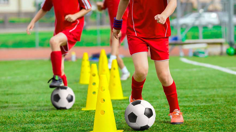 Cone Dribbling Drills