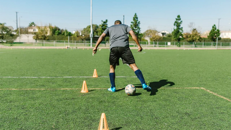 Figure Eight Dribbling Drill