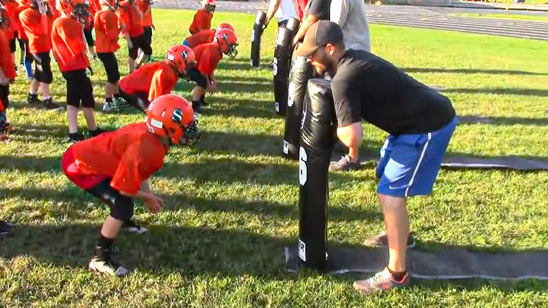 Football Blocking Pads