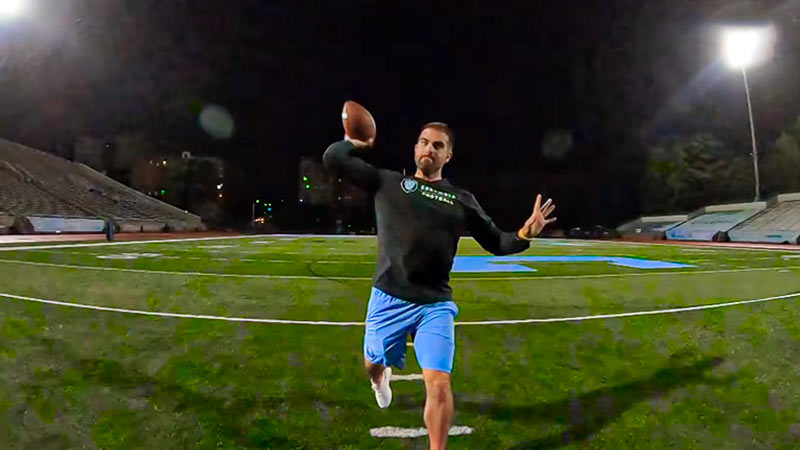 Football Bullet Throw