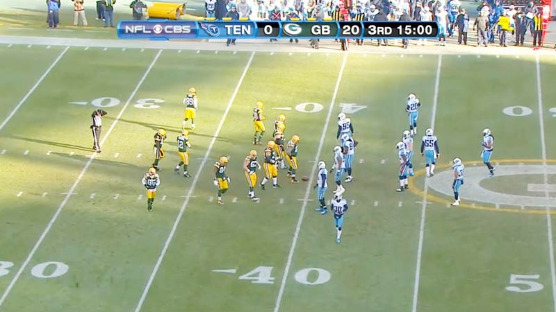 Green Zone Phenomena in American Football