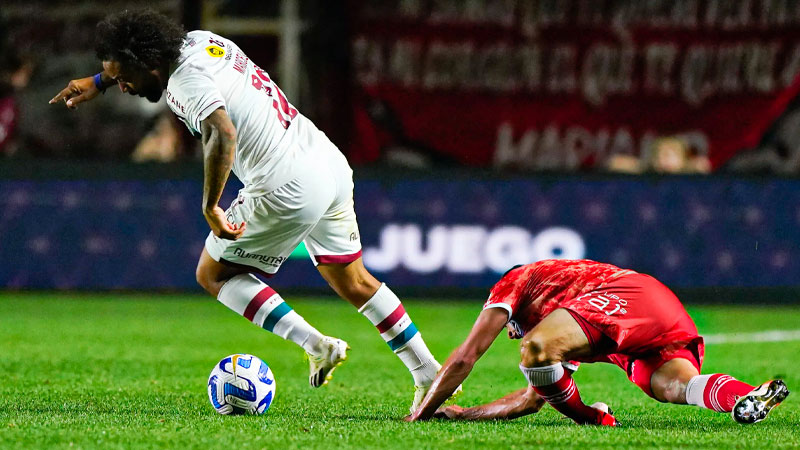 Marcelo Accidentally Breaks Luciano Sanchez's Leg