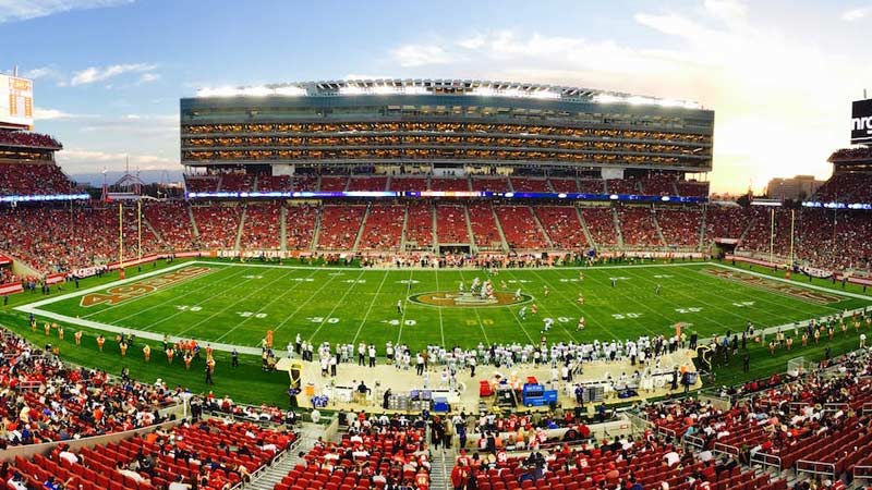 Metric Measurements American Football Field Essential