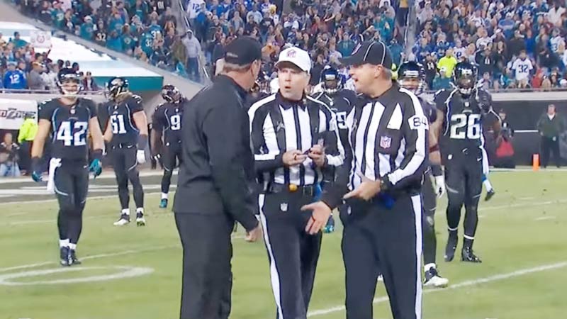 Penalty Signal of Football Disqualification Penalty