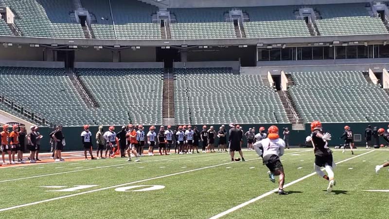 Practice Timing with the Quarterback