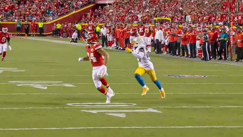 Restricted Zone in the Bench Area of NFL