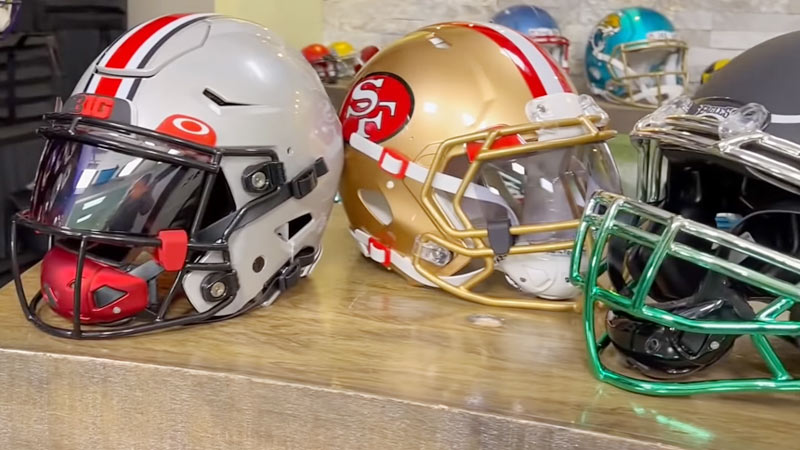 Right Football Visors