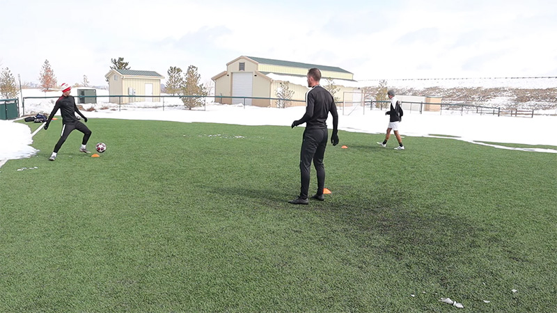 Three-Player Weave Passing