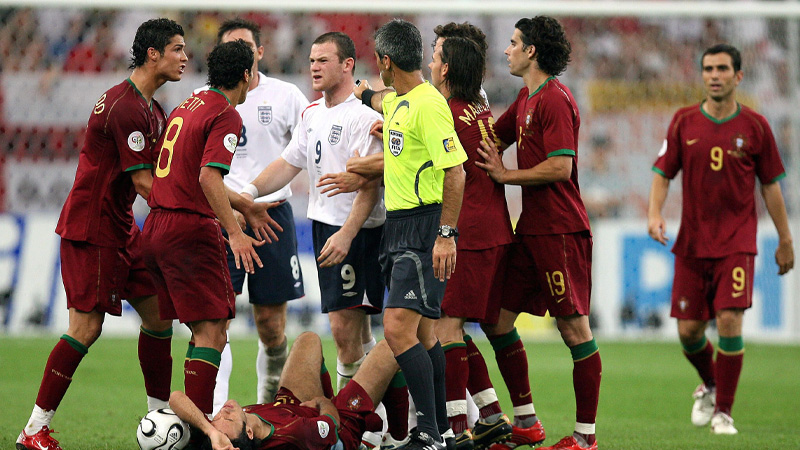 What Is Soccer Holding Foul Referee Signals