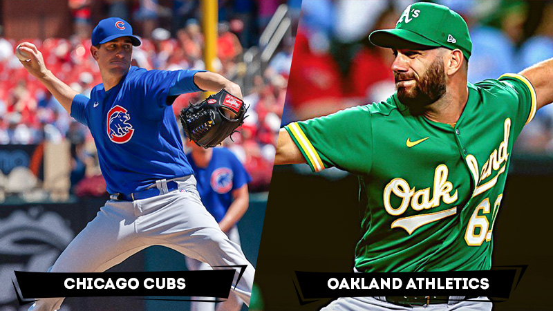 cubs vs athletics