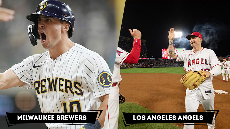brewers vs angels