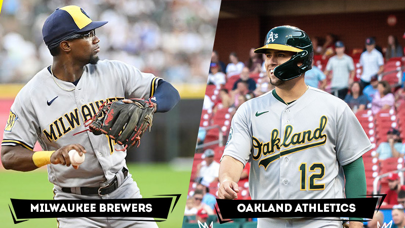 brewers vs athletics