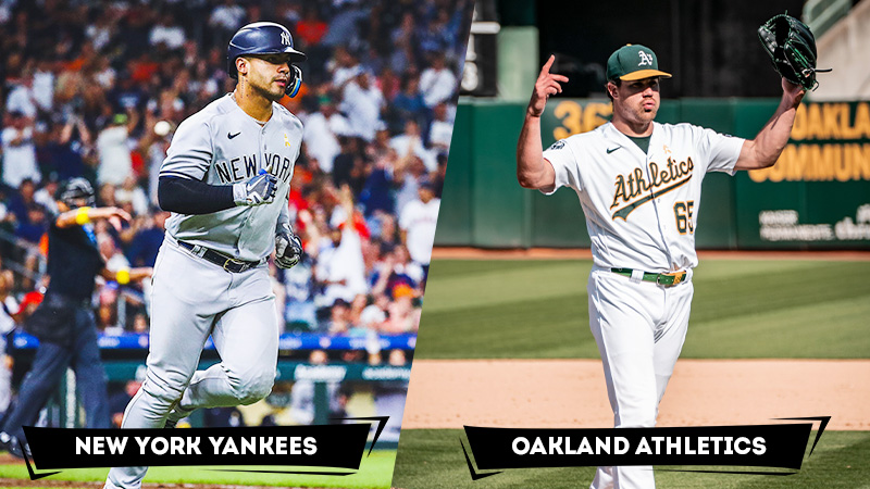 yankees vs athletics