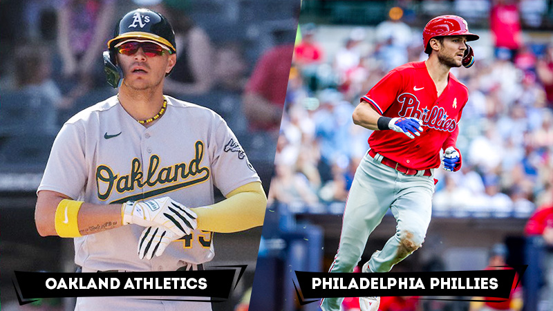 athletics vs phillies