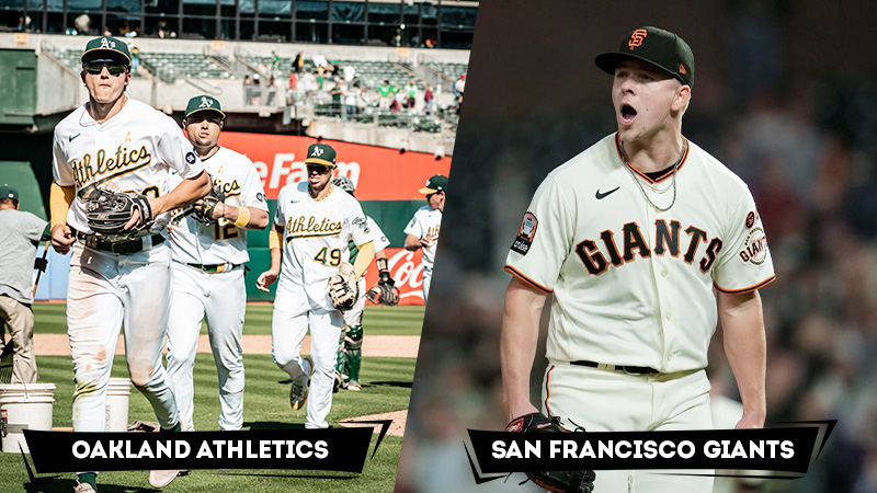 athletics vs giants