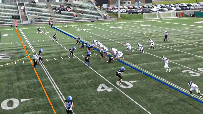 First Down Line