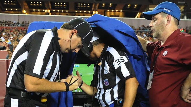 Football Instant Replay Start in the NFL