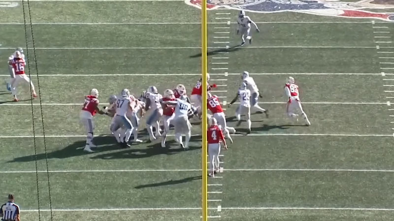 Formations of Football Offensive Backfield