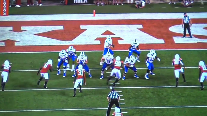 Impact of Football Screen Pass