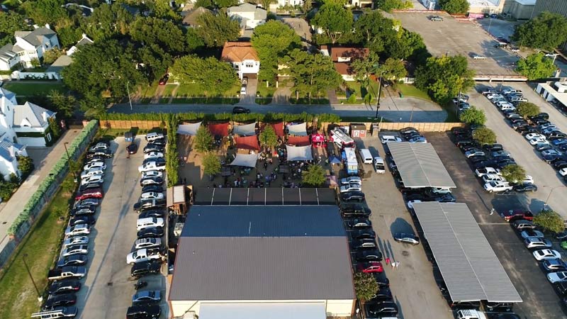 Kirby Ice House parking