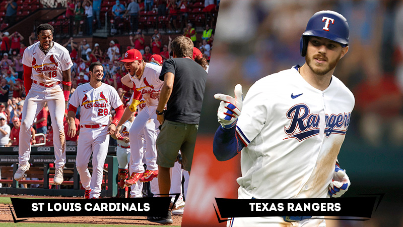 cardinals vs rangers