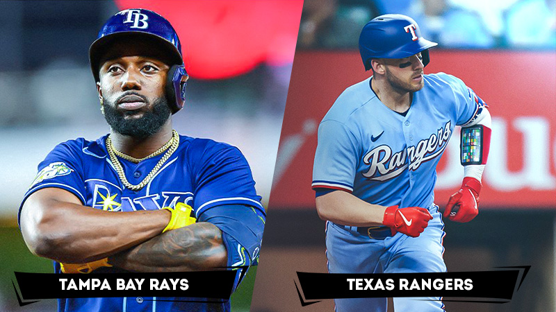 rangers vs rays