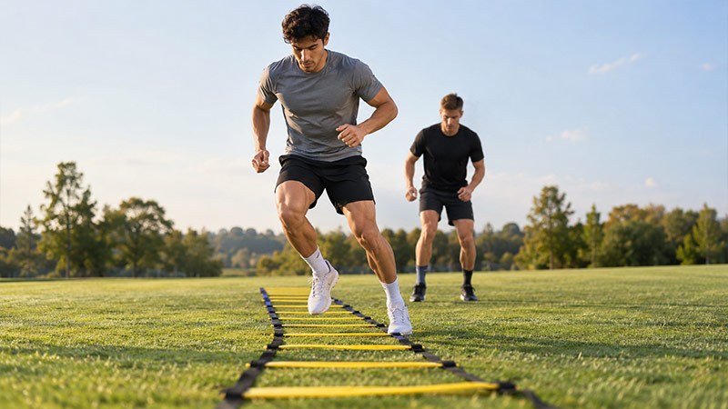 Agility Ladder Drill