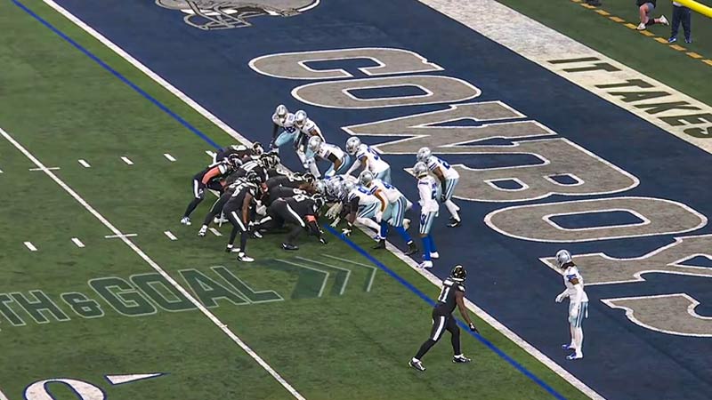Anatomy of the Quarterback Sneak
