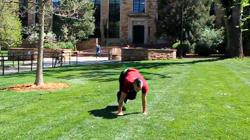 Burpee Broad Jumps 