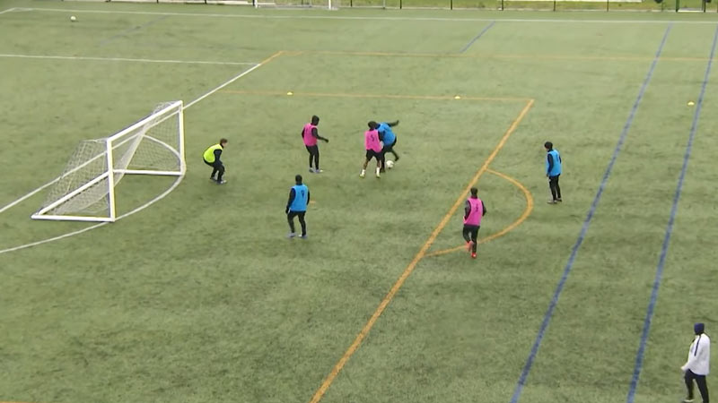 Defending Transitions Drill
