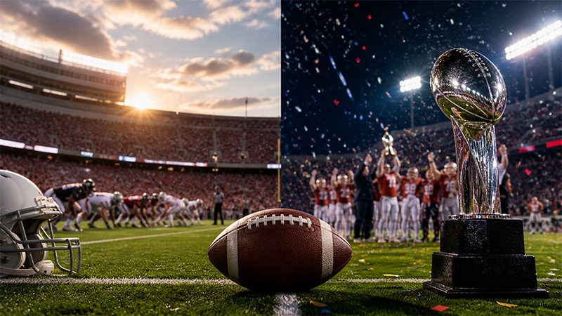 Football Bowl Games or Regular Seasons