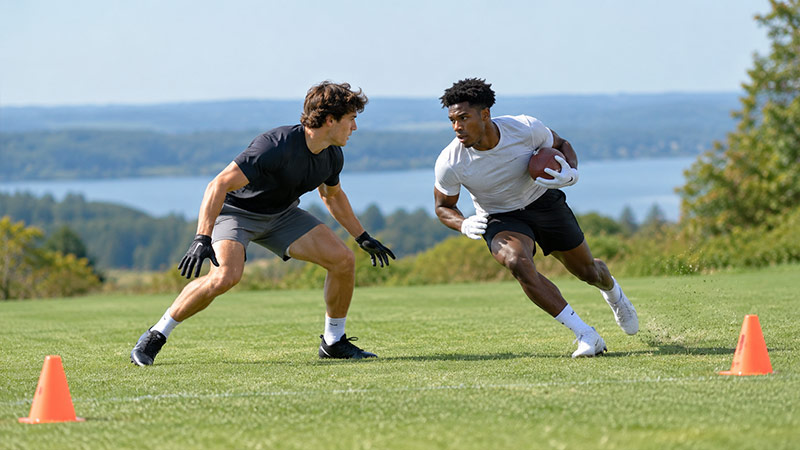 One-on-One Coverage Drill