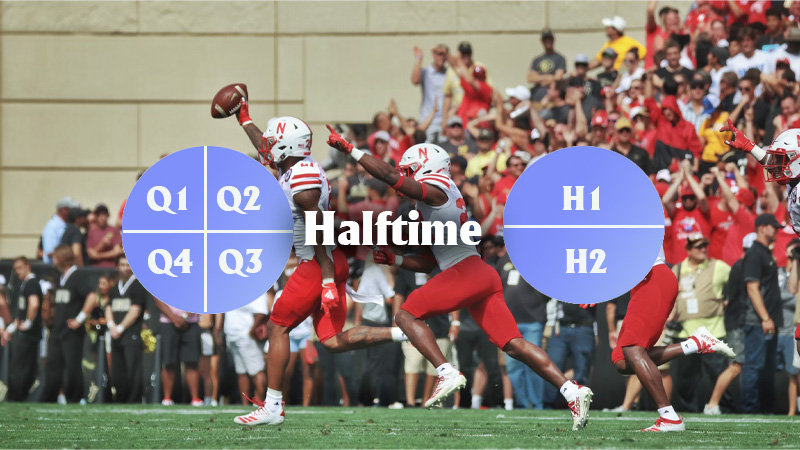 Quarters and Halftime Duration in American Football
