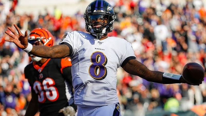 Ravens QB Lamar Jackson
