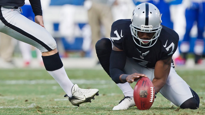 American Football Kicker Position