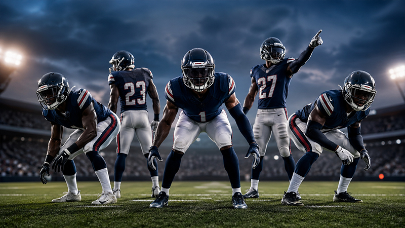 American Football Secondary Positions