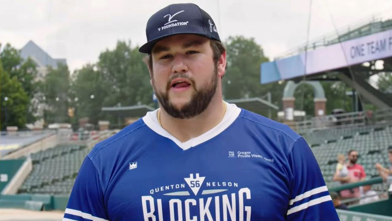 Draft Pick Was Quenton Nelson