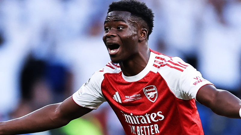 Bukayo Saka Net Worth 2026